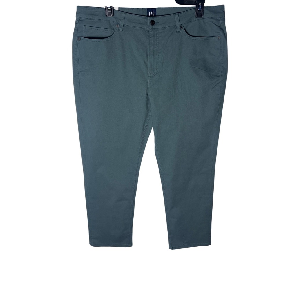 GAP Mens 5 Pocket Pants Slim Fit Stretch Twill Blue 40x30 GP007911 NWT
